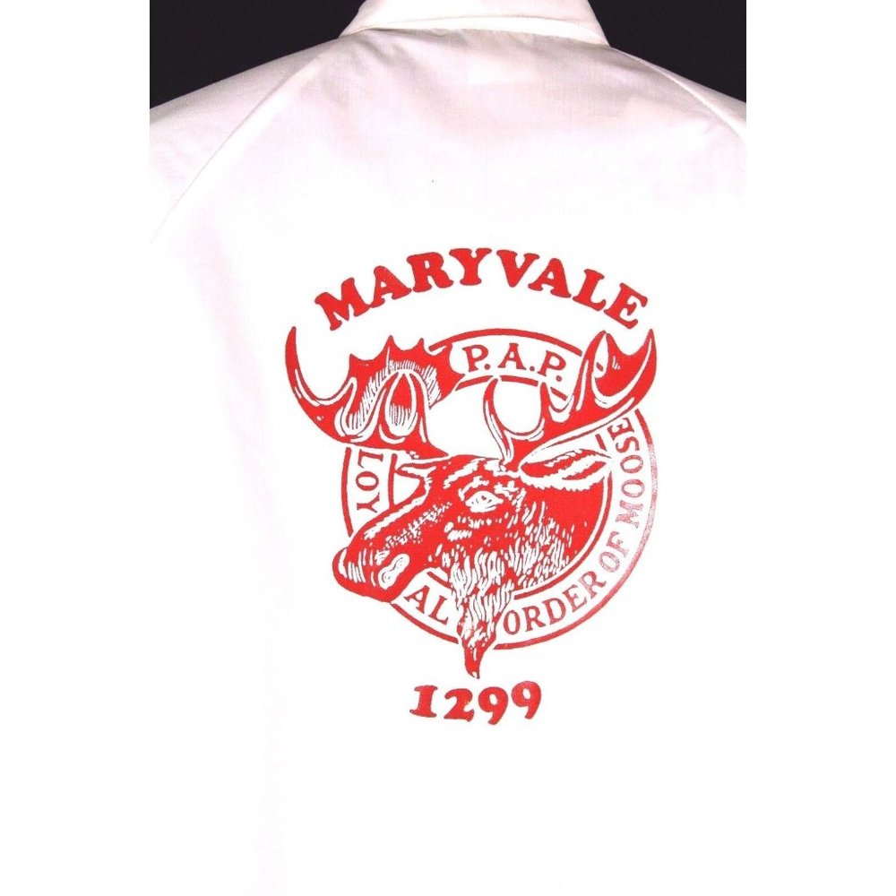 Loyal Order of Moose PAP Lodge Windbreaker Jacket Size XXL Maryvale AZ 1299